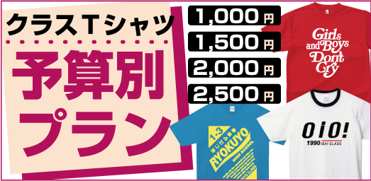 オリジナルTシャツプリント・クラスTシャツの激安通販【アートスペース】