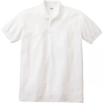 T/Cポロシャツ(ポケット無)001.ホワイト