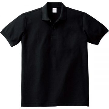 T/Cポロシャツ(ポケット無)005.ブラック