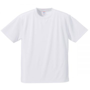 4.1オンスドライアスレチックTシャツ001.ホワイト