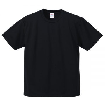 4.1オンスドライアスレチックTシャツ002.ブラック