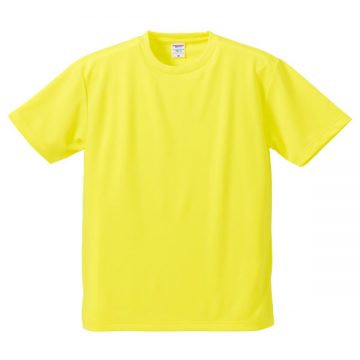 4.1オンスドライアスレチックTシャツ021.イエロー