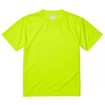 4.1オンスドライアスレチックTシャツ111.蛍光イエロー