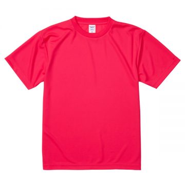 4.1オンスドライアスレチックTシャツ114.蛍光ピンク