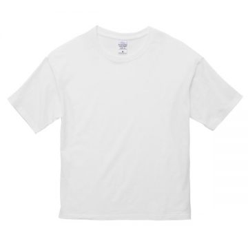 ビッグシルエットTシャツ001.ホワイト